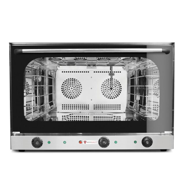 Piec konwekcyjny z naparowaniem, 4x600x400 mm, 5,1 kW, 400 V, 833x745x565 mm