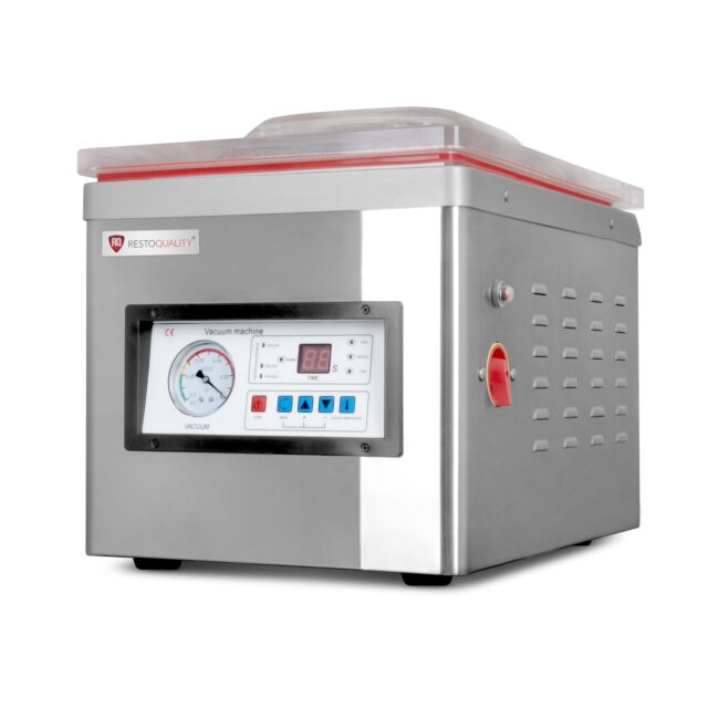 Pakowarka próżniowa komorowa, listwa 300 mm, pompa 5,4 m³/h, 0,35 kW, 380x550x395 mm