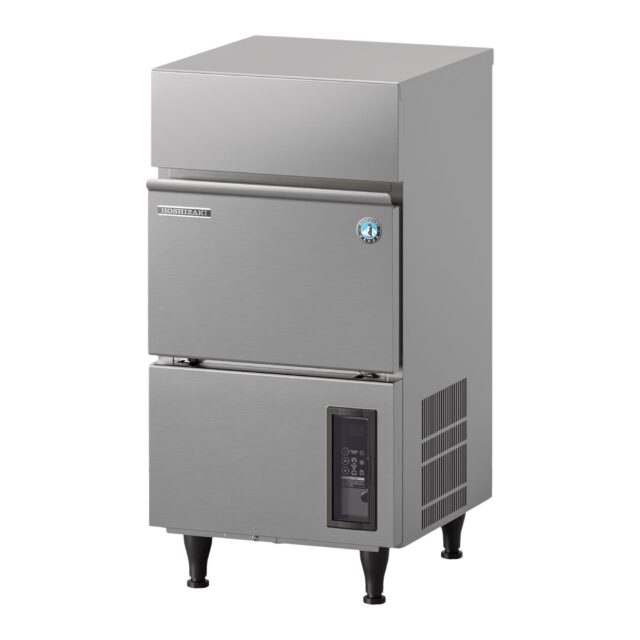 Kostkarka do lodu Hoshizaki IM-30CWPE-U-25, 34 kg/24h, chłodzona wodą, sanityzacja UVC, kostka sześcian, 25x25x23 mm