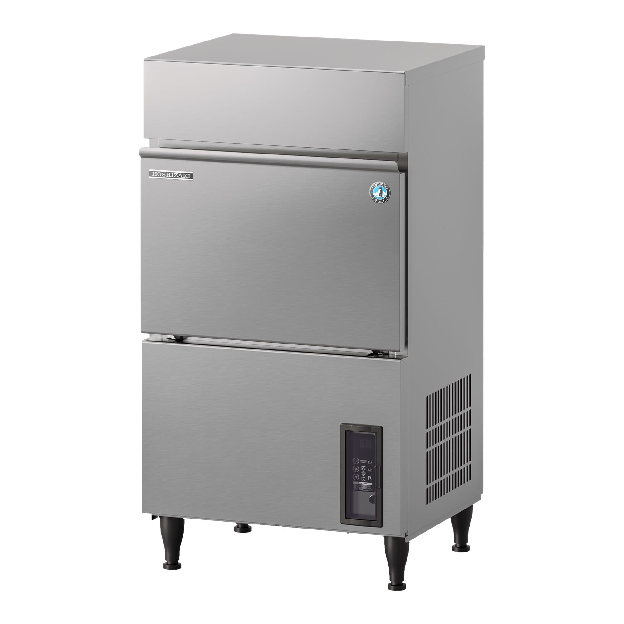 Kostkarka do lodu Hoshizaki IM-45WPE-U-25, 47 kg/24h, chłodzona wodą, sanityzacja UVC, kostka sześcian, 25x25x23 mm
