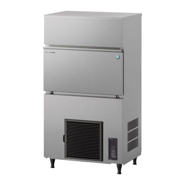 Kostkarka do lodu Hoshizaki IM-130PE-U-23, 116 kg/24h, chłodzona powietrzem, sanityzacja UVC, kostka sześcian, 28x28x23 mm