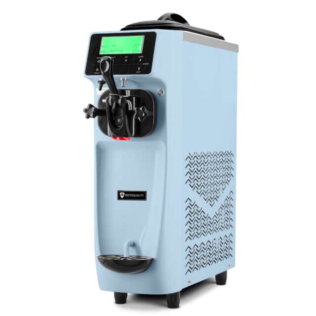 Maszyna do lodów włoskich RQ16E-B, niebieska, 6l
