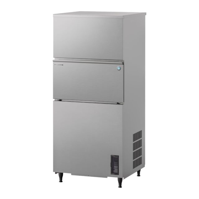 Kostkarka do lodu Hoshizaki IM-240WPE-F-23, 210 kg/24h, chłodzona wodą, pompa spustowa, kostka sześcian, 28x28x23 mm