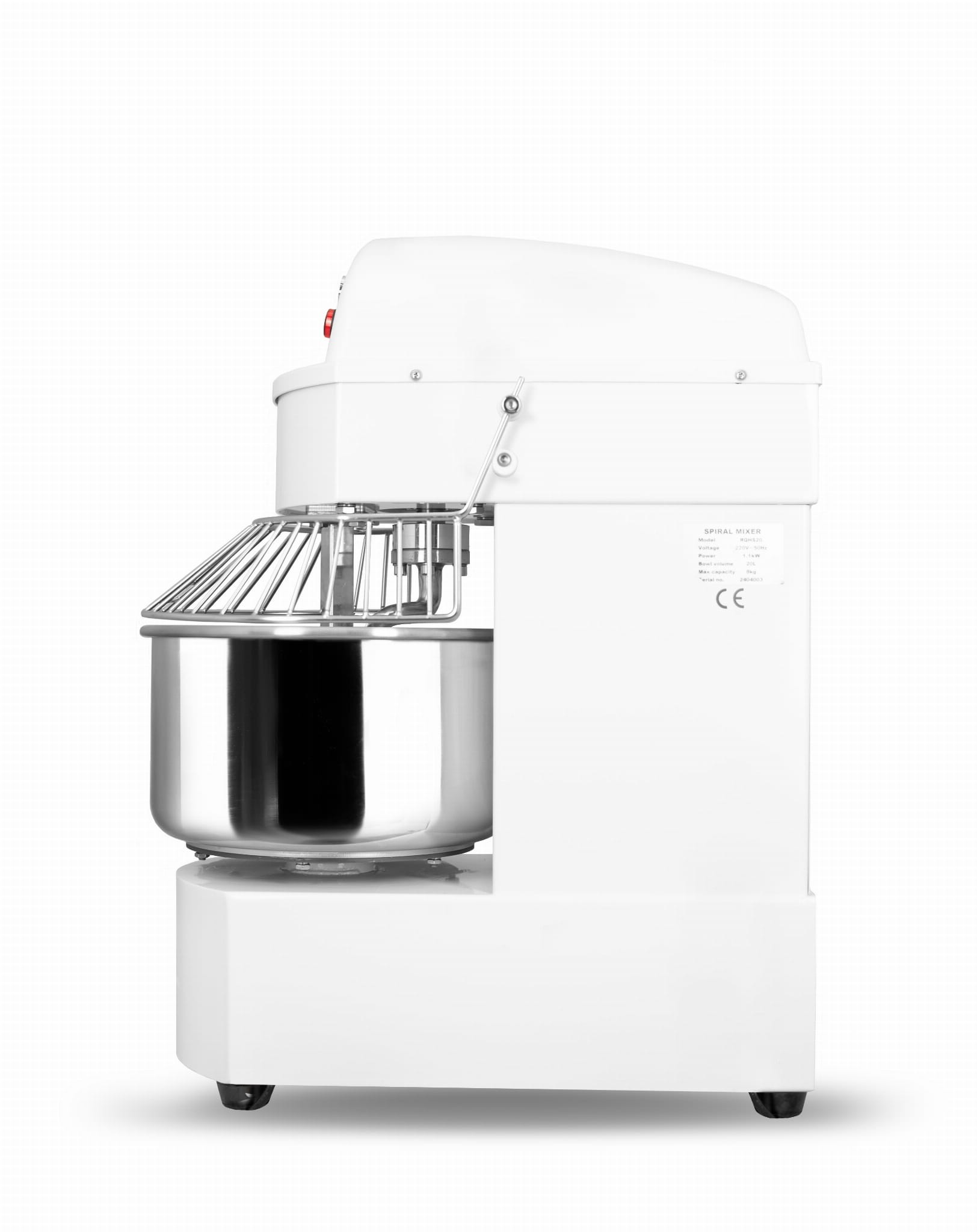 Miesiarka spiralna do ciast ciężkich RQHS 10 litrów, 230V, 0,65kW - obrazek 3