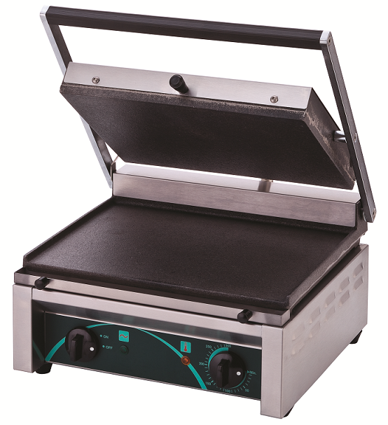 Grill elektryczny kontaktowy panini RN101-C, 2 płyty gładkie