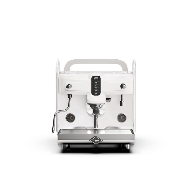 Ekspres kolbowy 1-grupowy, kolor biały, 1,8 kW (Black Moon 1GR White)