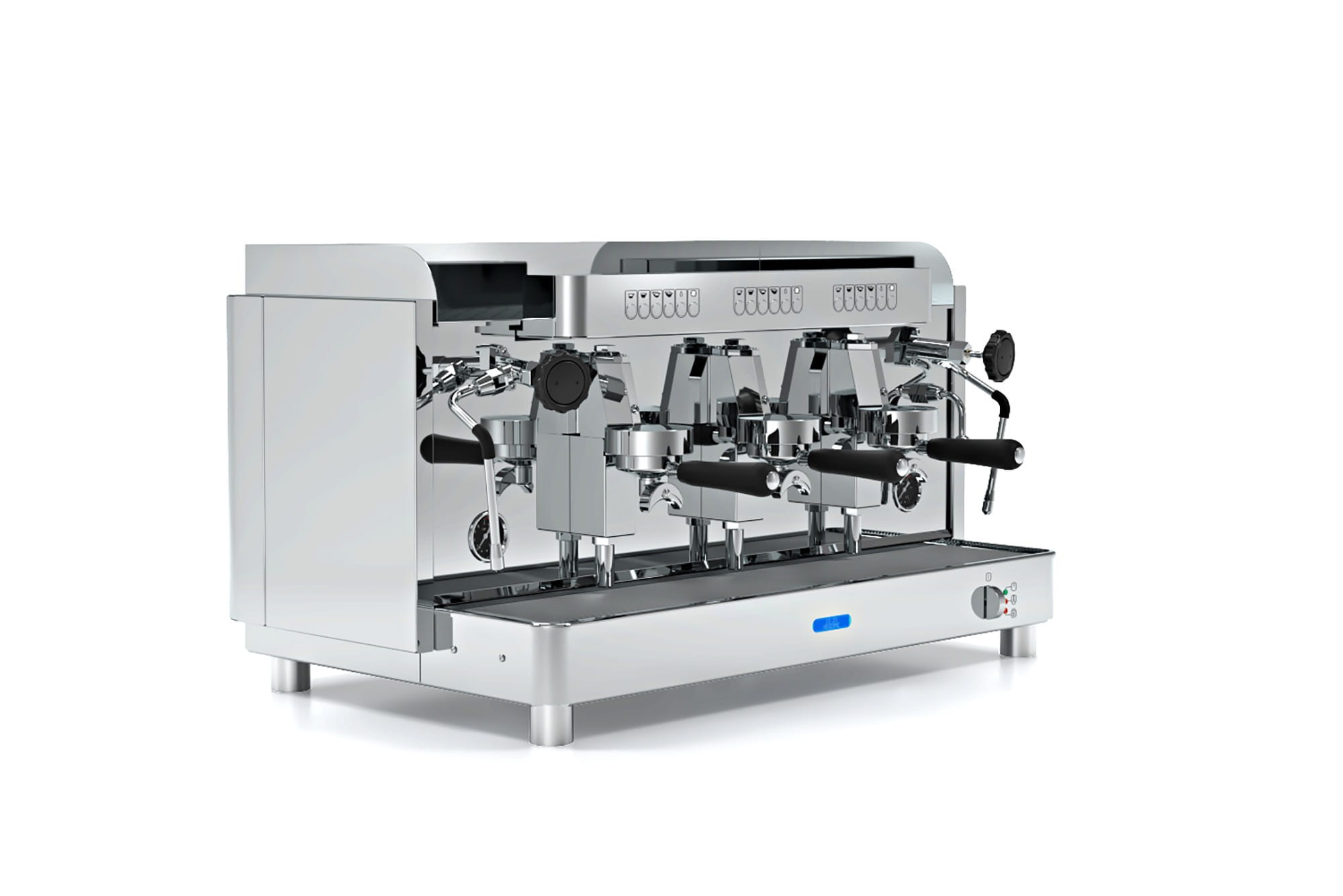 Ekspres kolbowy do kawy Replica Elettronica 3GR 2B, 3-grupowy, system Multiboiler - obrazek 2