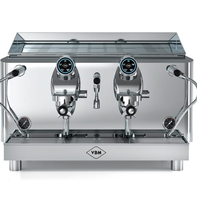 Ekspres kolbowy 2-grupowy, stal nierdzewna, 4 kW (Lollo 2GR Steel)