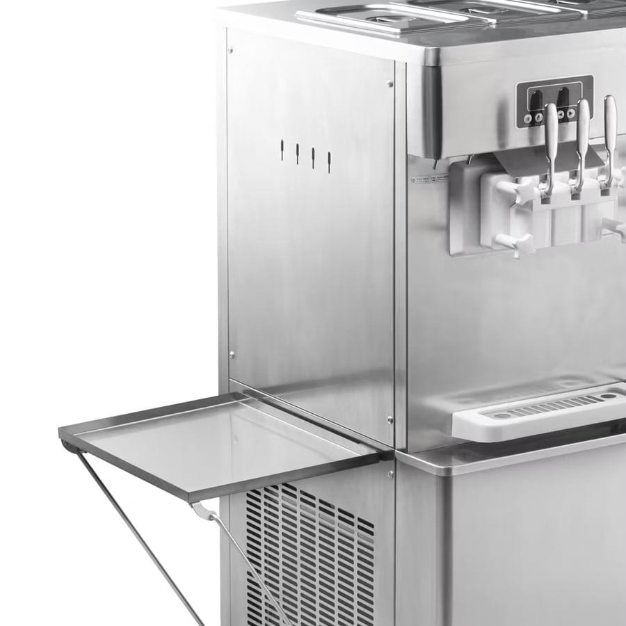 Maszyna do lodów włoskich RQMG22B, 4 smaki + 2 x mix, automat do lodów, nocne chłodzenie, pompa napowietrzająca, 4 x 7 l - obrazek 3