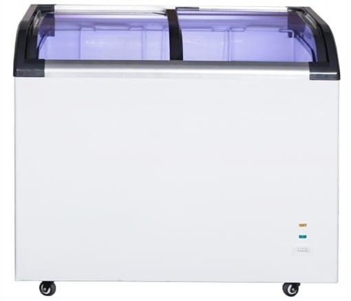 Zamrażarka skrzyniowa przeszklona XS220Q, 220 l, 740x680x850 mm