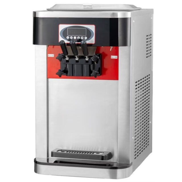 Maszyna do lodów włoskich RQMG723, 2 smaki +mix, nastawna, nocne chłodzenie, 2x7 l