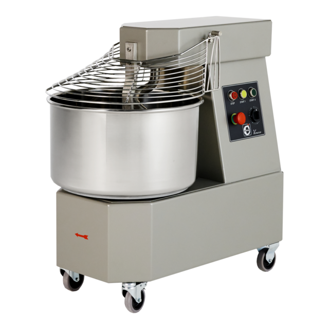 Miesiarka spiralna do ciast ciężkich Cuppone Venere, 16 l, dwie prędkości, 400V, 0,75 kW