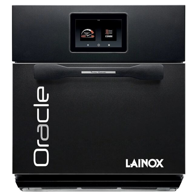 Piec konwekcyjny mikrofalowy, hybrydowy, Lainox Oracle XL Boosted, 6 kW, 400V, czarny
