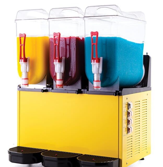 Granitor do sorbetów, slush shake, 12l+12l+12l (SLUSH36.Y)