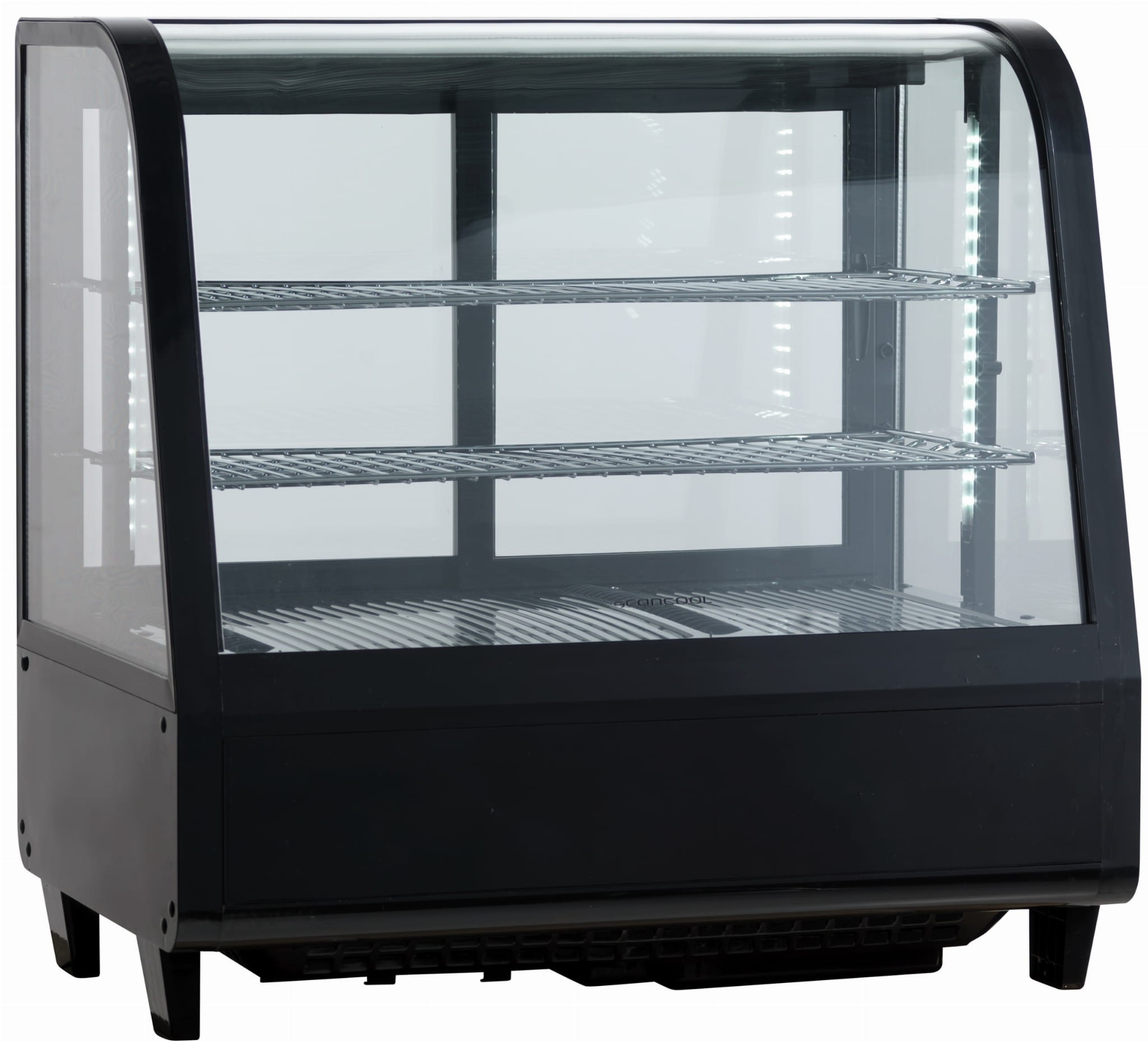 Witryna chłodnicza cukiernicza, nablatowa, LED, 100 l, RTW101BE (RTW100)