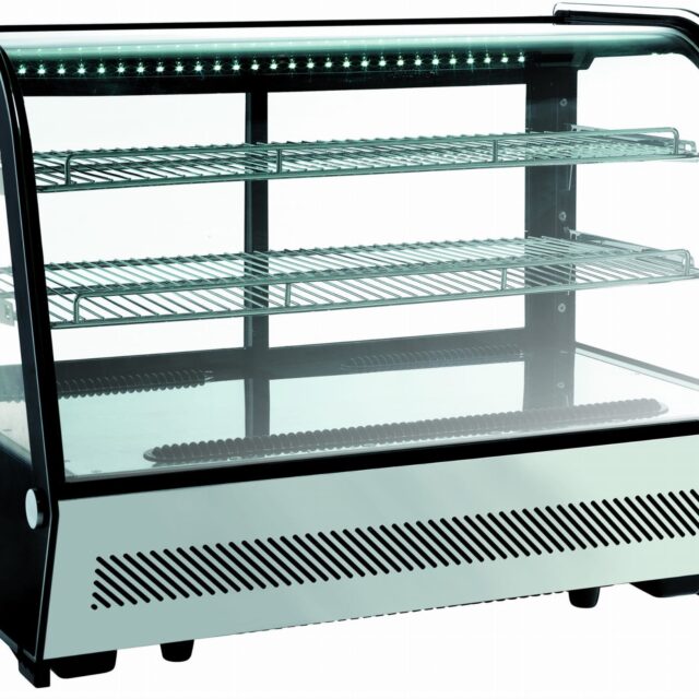 Witryna chłodnicza, cukiernicza, nablatowa  RTW160, LED, 160l