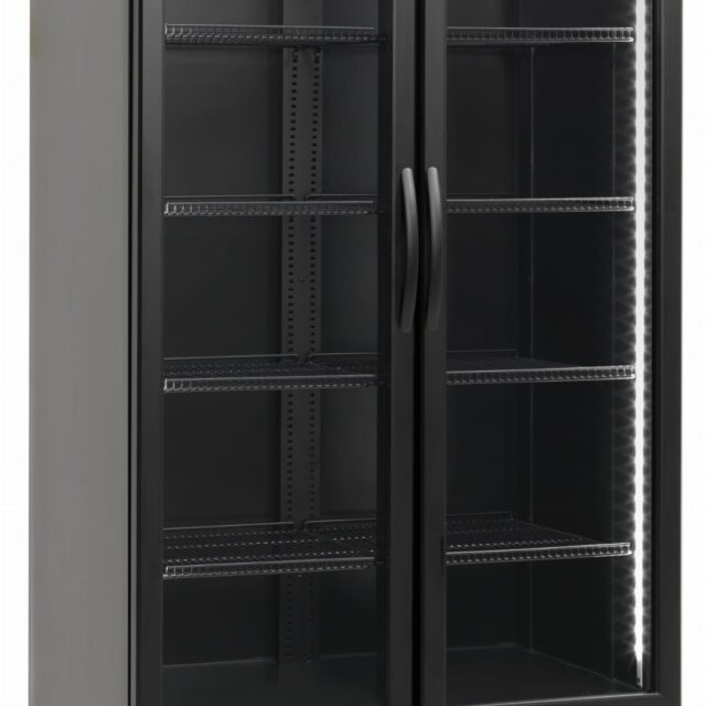 Szafa chłodnicza przeszklona 776 l, 2-drzwiowa, LED