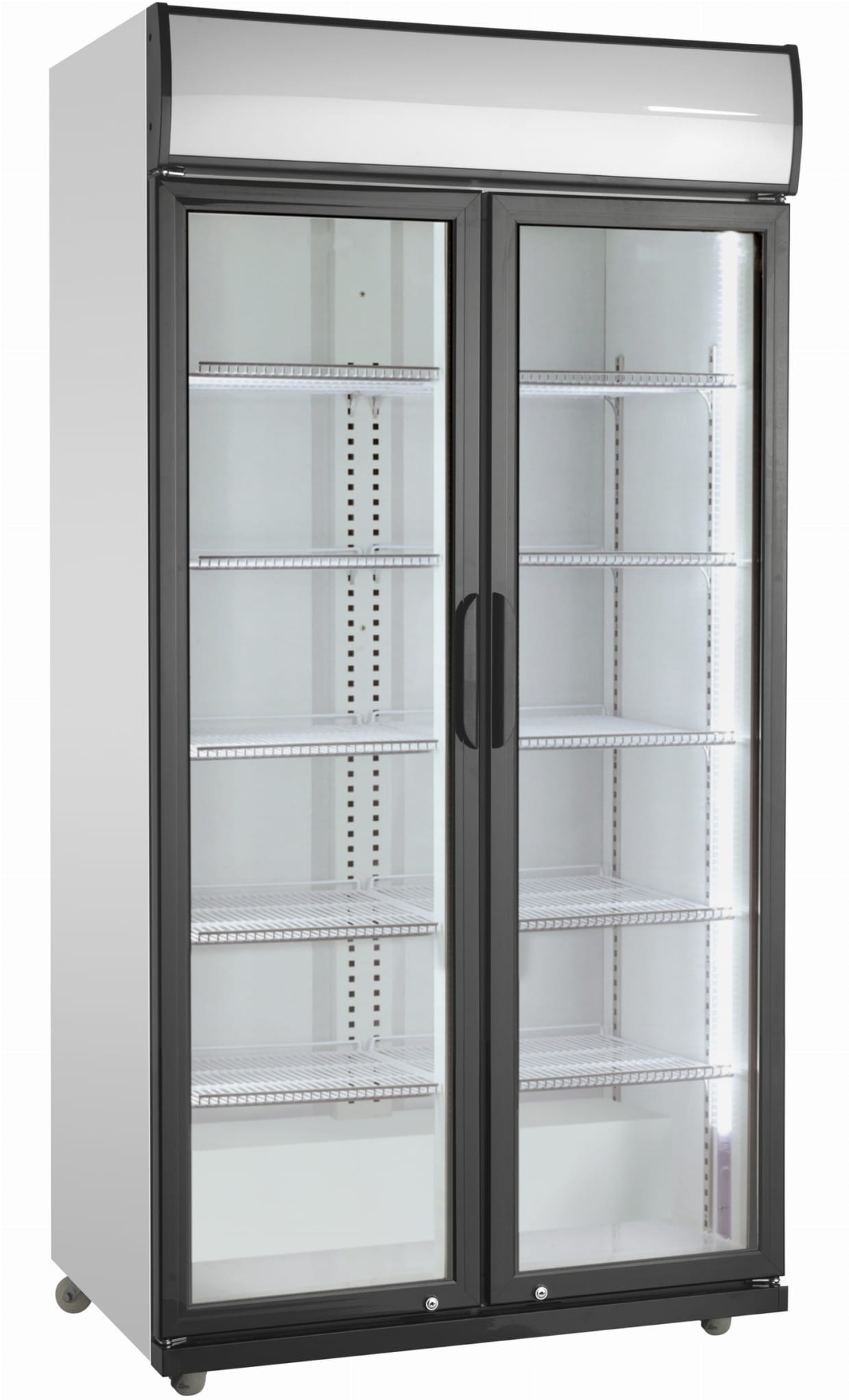 Szafa chłodnicza przeszklona SD881HE, 2-drzwiowa, 569l (SD880H)