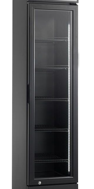 Szafa chłodnicza przeszklona SD217BE, 160l (RQ216-BLACK)