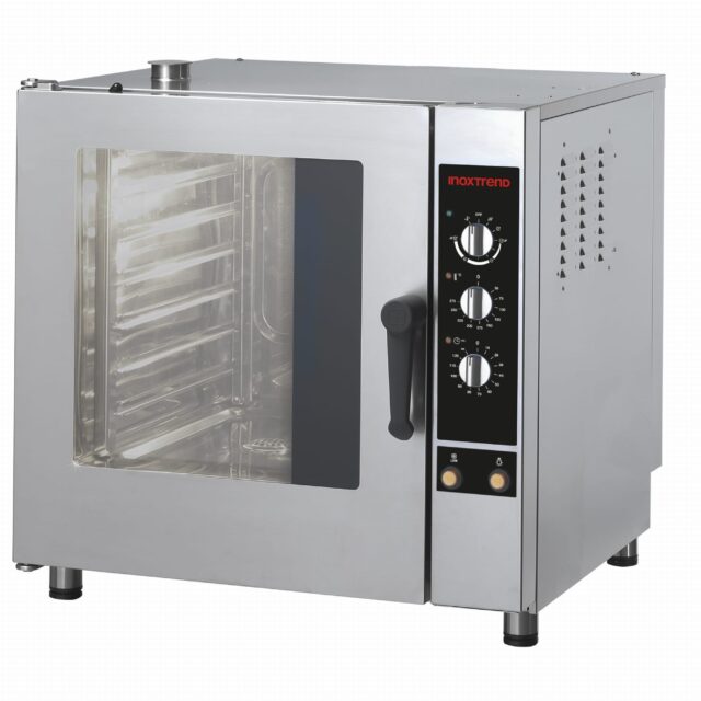 Piec konwekcyjno-parowy  gazowy, 7xGN1/1, Inoxtrend CDA-107G