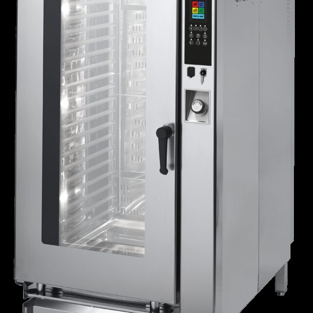 Piec konwekcyjno-parowy elektryczny, elektroniczny panel sterowania, 20xGN2/1, Inoxtrend CDT-220E