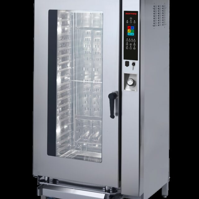 Piec konwekcyjno-parowy gazowy, elektroniczny panel sterowania, 20xGN1/1, Inoxtrend CDT-120G