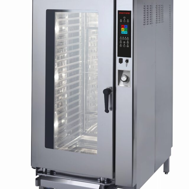 Piec konwekcyjno-parowy gazowy, elektroniczny panel sterowania, 20xGN2/1, Inoxtrend CDT-220G