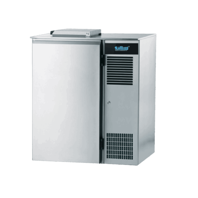 Schładzarka odpadów na pojemnik 1x240L, 1020x870x1222 mm