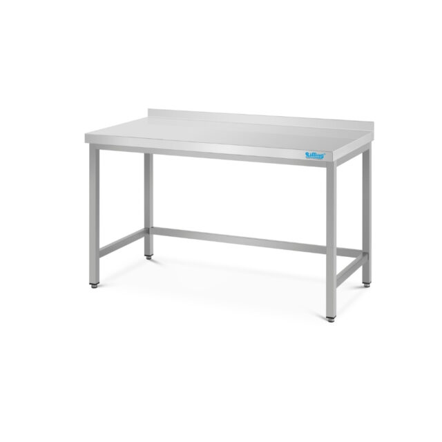 Stół do pracy - głębokość 700 mm, 1200x700x850 mm, stół z blatem z rantem tylnym